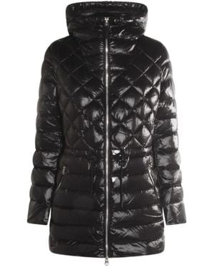 Mackage Tooky Diamond-Quilted Hooded Coat - Black