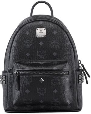 MCM Stark Zipper Backpack - Black