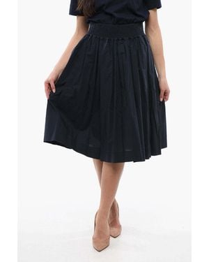 Woolrich Flared Midi Skirt - Blue