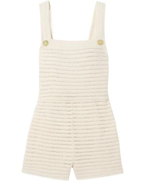 LeKasha Organic Linen Romper - Natural