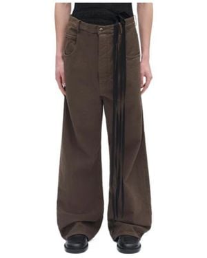 Ann Demeulemeester Polly 5 Pocket Jeans - Brown