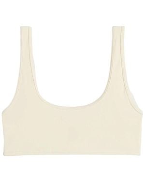 TOTEME U-Neck Bikini Top - Natural