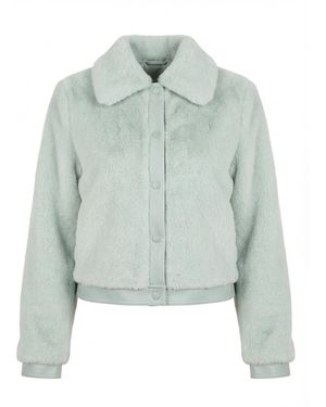 Patrizia Pepe Short Fluffy Jacket - Blue