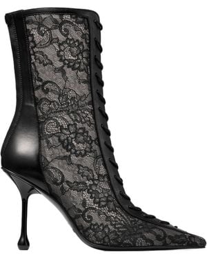 Jimmy Choo Scarlett 95 Ankle Boots - Black
