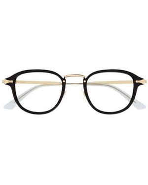 Montblanc Eyewear Square Frame Glasses - White