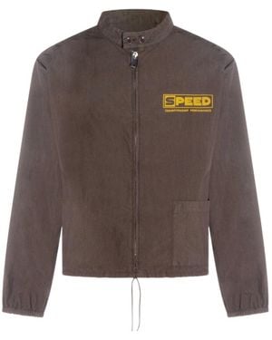 Maison Margiela Vintage-Style Sportswear Jacket - Green