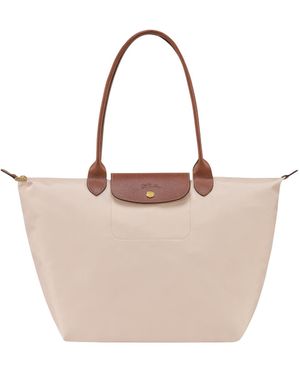 Longchamp Le Pliage Original L Tote Bag - Natural
