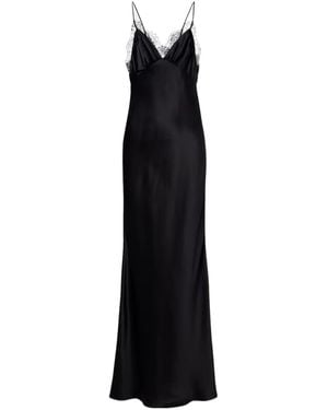 Nili Lotan Sylas Spaghetti Strap Dress - Black