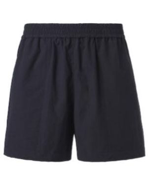 Studio Nicholson Elio Cotton Shorts - Blue