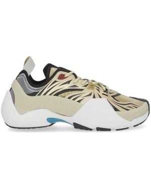 Lanvin Flash-X Lace-Up Trainers - Multicolour