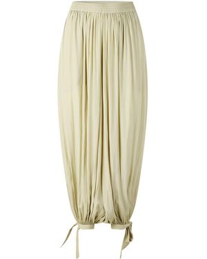 Chloé Pa66 Cuffed Trousers - Metallic