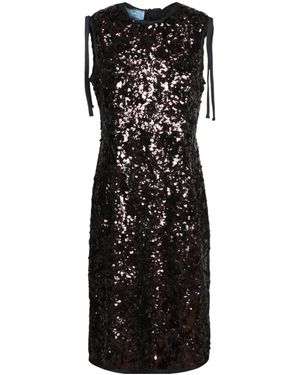 Prada Sequin Dress - Black
