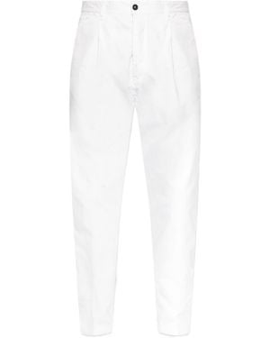 DSquared² One Pleat Pants - White
