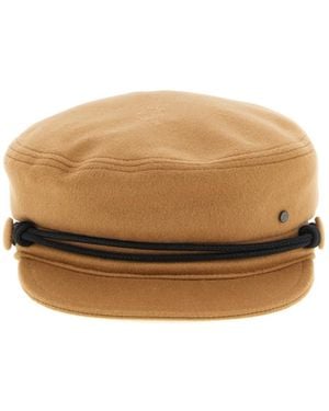 Maison Michel New Abby Cashmere Sailor Cap - Natural