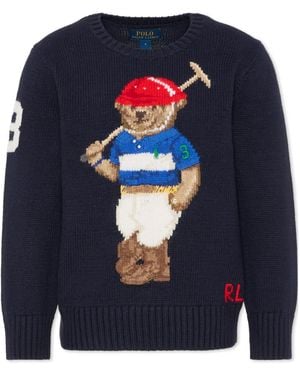 Ralph Lauren Long-Sleeved Sweater - Blue