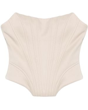 GIUSEPPE DI MORABITO Corset Top - White
