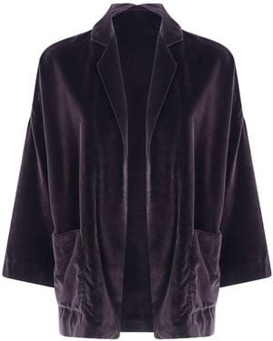 Daniela Gregis 'Gladiolo' Washed Jacket - Blue