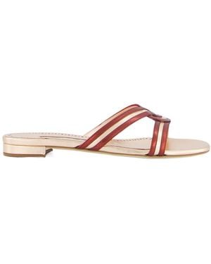 Manolo Blahnik Gasachan Knot Detailed Sandals - Pink