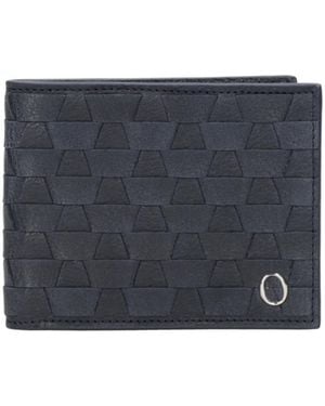 Orciani Woven Wallet - Blue