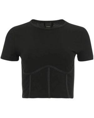 Pinko Tight-Fitting T-Shirt - Black