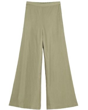 By Malene Birger Lucee Wide-Leg Trousers - Green