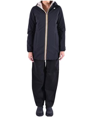 K-Way Logo Casual Jacket - Blue