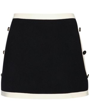 Dior Iviera Mini Straight Skirt - White
