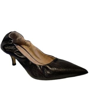 P.A.R.O.S.H. Pointed-Toe High Heels - Black