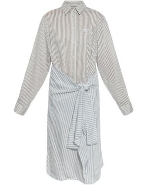 DIESEL Long-Sleeved Dress - White