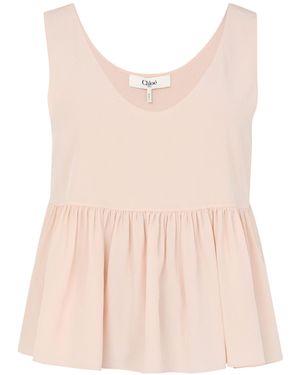 Chloé Sleeveless Top - Pink