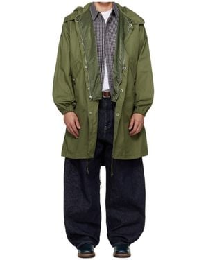 Comme des Garçons Long-Sleeved Jacket - Green