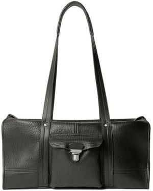 Lemaire Pocket Shoulder Bag - Black