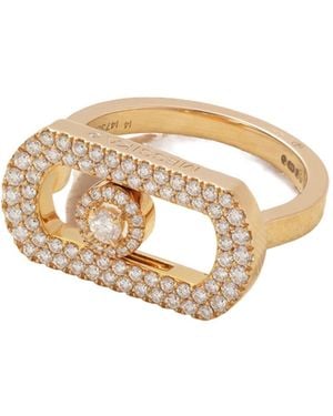 Messika 18-Karat Rose Diamond Ring - White
