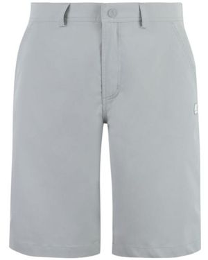 K-Way Logo Patch Shorts - Grey