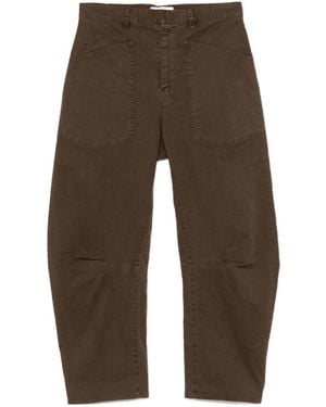 Nili Lotan Casual Trousers With Belt Loops - Brown