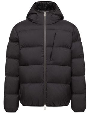 Moncler Poitevin Hooded Short Down Jacket - Black