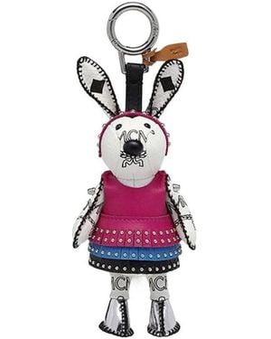 MCM Rabbit Key Chain - Pink