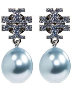 Tory Burch Moondance Drop Earrings - Blue