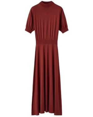 Loro Piana Royal Lightness Dress - Red