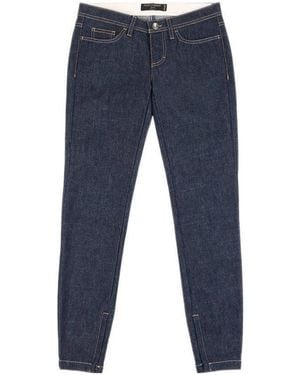 Dolce & Gabbana Logo Details Jeans - Blue