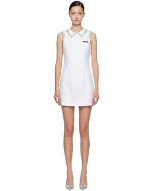Marissa Chiara Sleeveless Dress - White