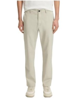 BOSS Drawstring-Cuffed Trousers - Natural