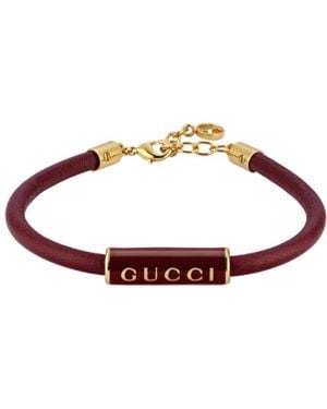 Gucci Bracelet With Enamel - Brown