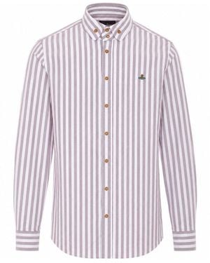Vivienne Westwood Krall Striped Shirt - White