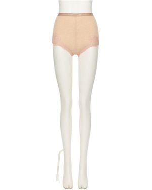 Valentino Elastic Waist Shorts - White