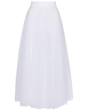 Christopher Kane Tulle Maxi Skirt - White