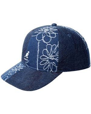 Kangol Logo Detail Cowboy Hat - Blue