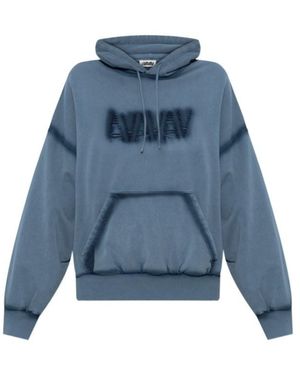 AVAVAV Distressed Hoodie - Blue