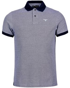 Barbour Sports Polo Mix Shirt - Blue