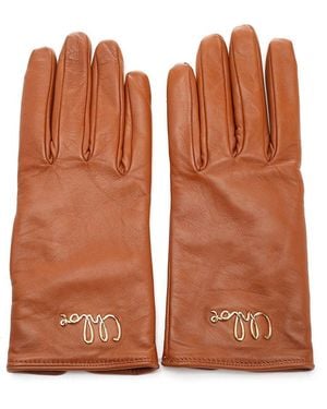 Chloé Chloé Iconic Gloves - Brown